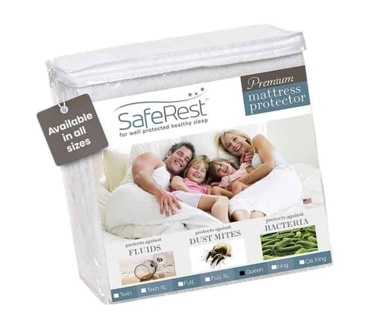 SafeRest Premium Mattress Protector and Bed Bugs Cover